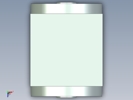 换向器PW110双孔 PGH90-L2 24-95-115-M8.stp俯视缩略图