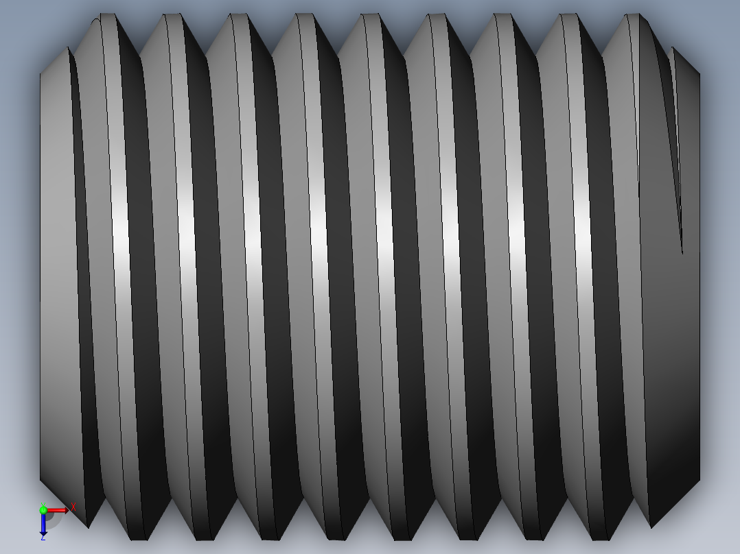 DIN 913-ISO 4026 固定螺钉-M24 L=30.SLDPRT俯视图