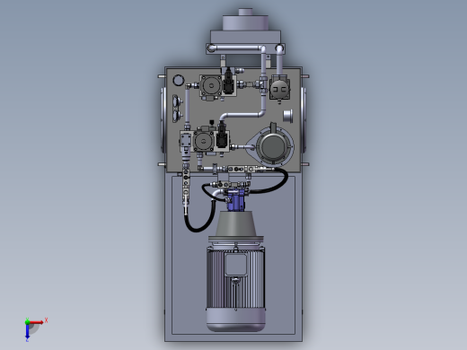 液压泵试验液压站俯视缩略图