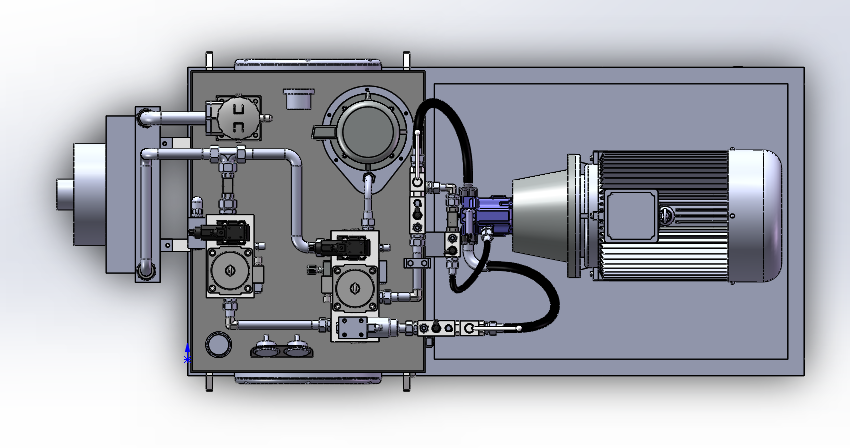 液压泵试验液压站