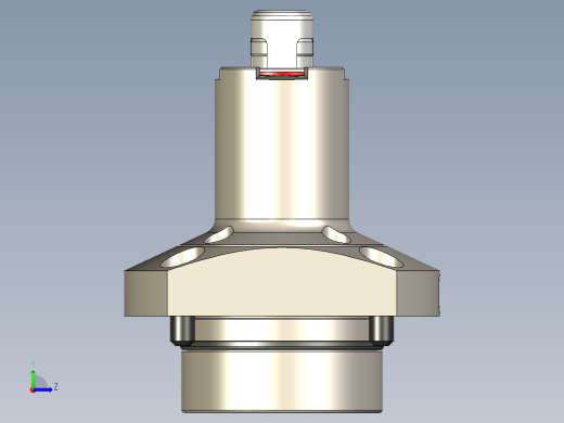 KOSMEKSFA2000-M2N-130-H50多系列多零件图纸模型多系列多零件图纸模型左视缩略图