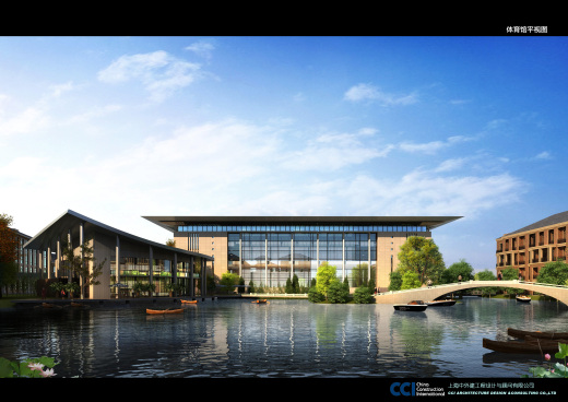 徐州国际学校公建学校 欧式 CCI（含文本效果图 CAD SU）缩略图
