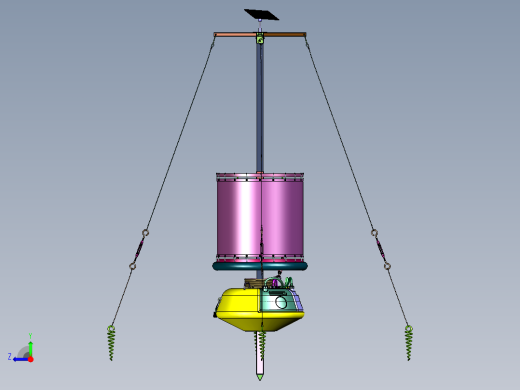 森林雾水截留通量收集装置右视缩略图