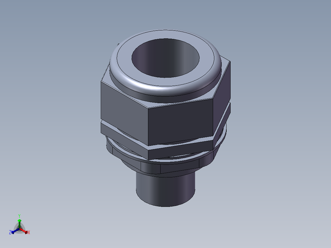 枪线出现座MG63A-46正等轴测图