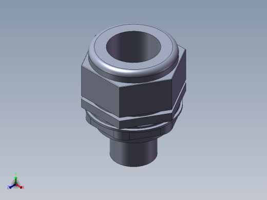 枪线出现座MG63A-46正等轴测缩略图