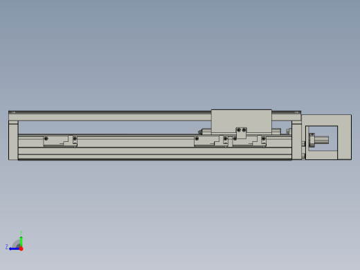 TPA-KNR-100E-2020C-L250A1-M-H40-N3线性模块铝制底座右视缩略图