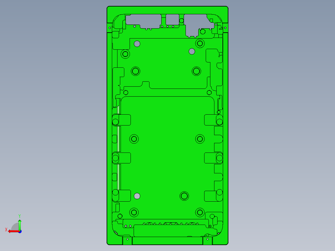s1-cnc2笔记本CNC工装夹具三维模型-3D-20150212-A1后视图