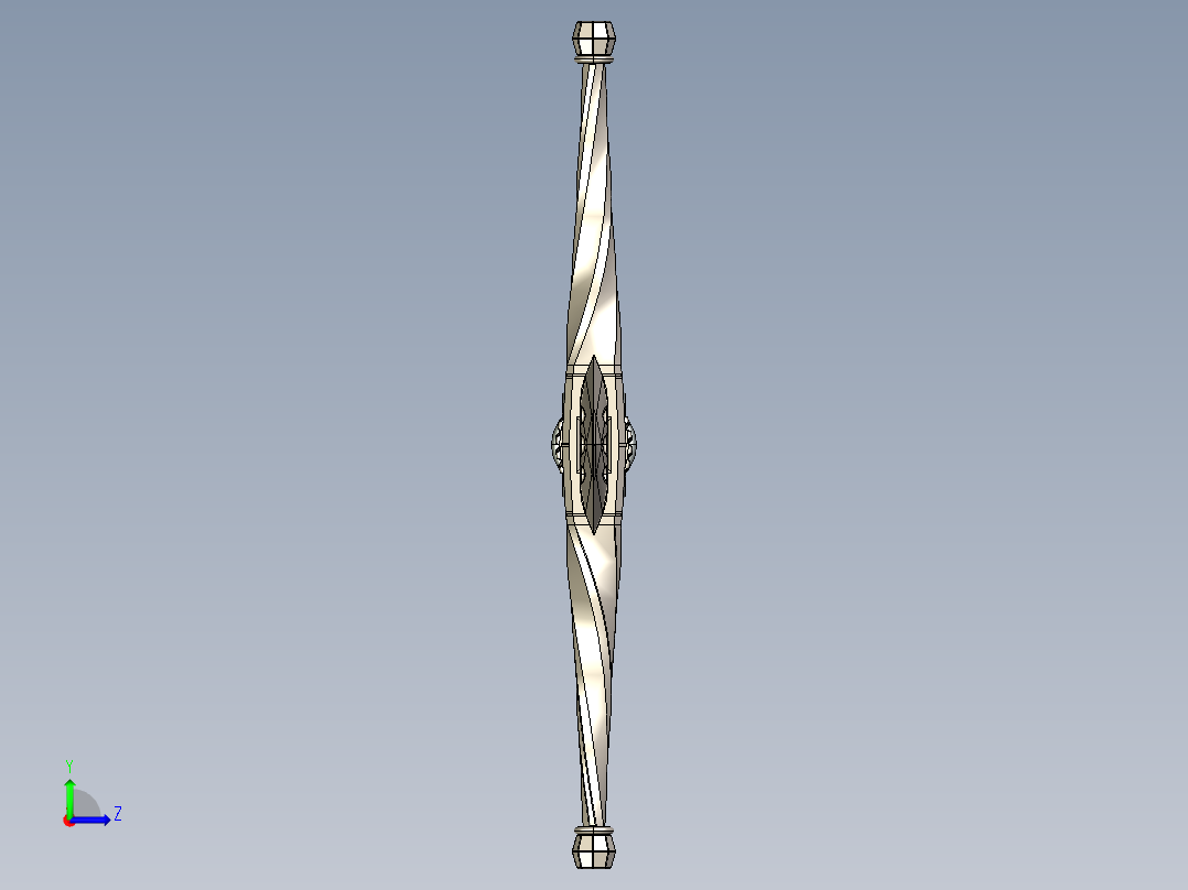 剑、宝剑(92)左视图