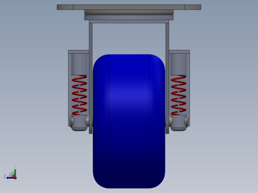 后轮悬架右视缩略图