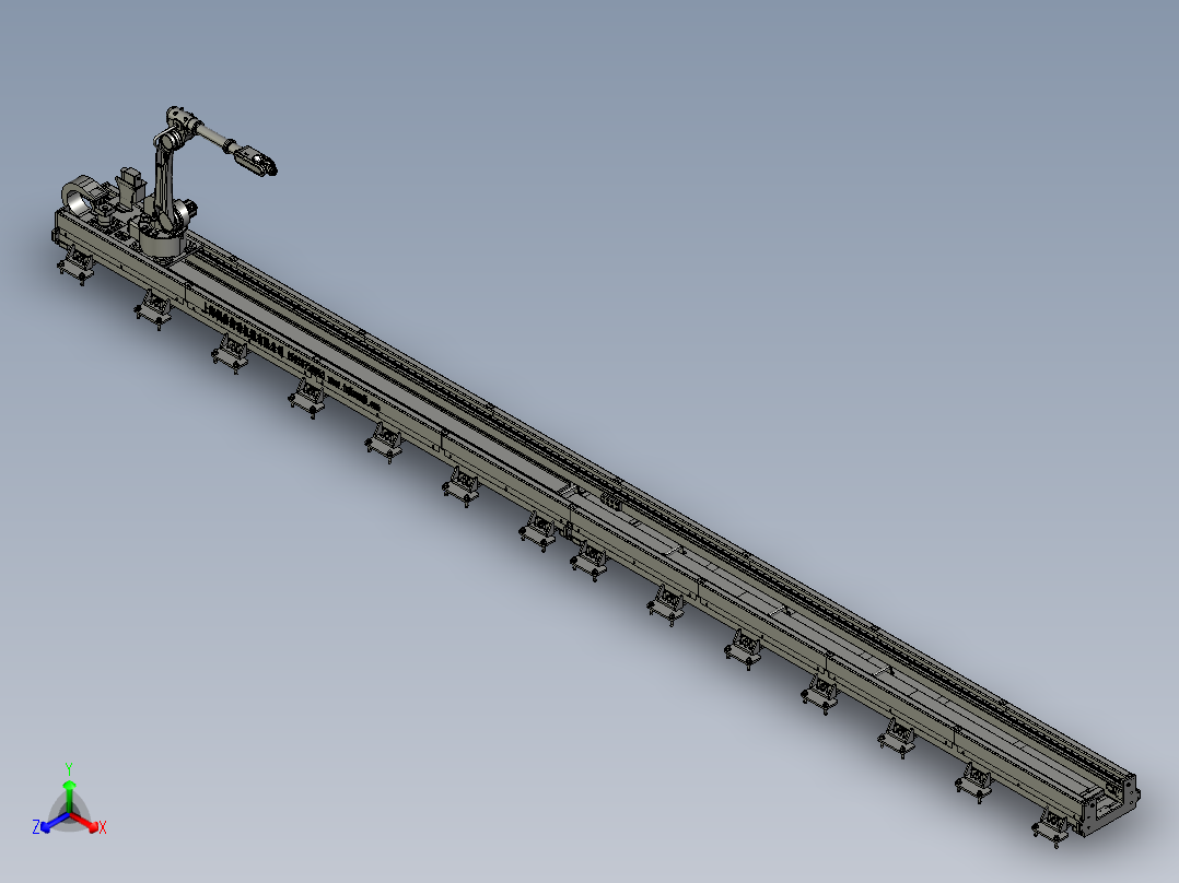 地轨机器人 半封闭型