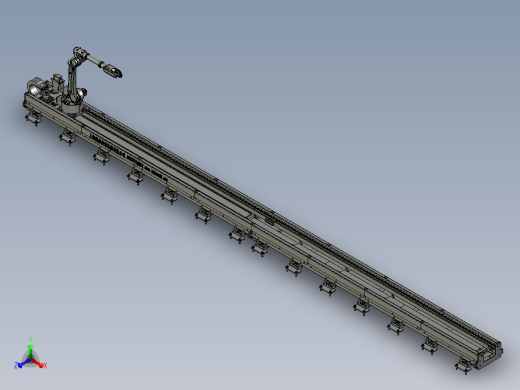 地轨机器人 半封闭型