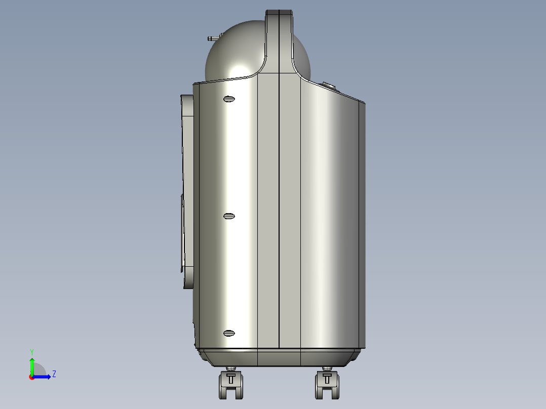 医用家用制氧机3L-5L左视图