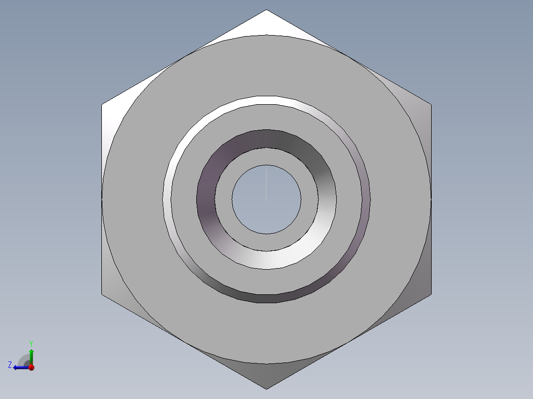 直通内螺纹接头、5CB-12-04右视图