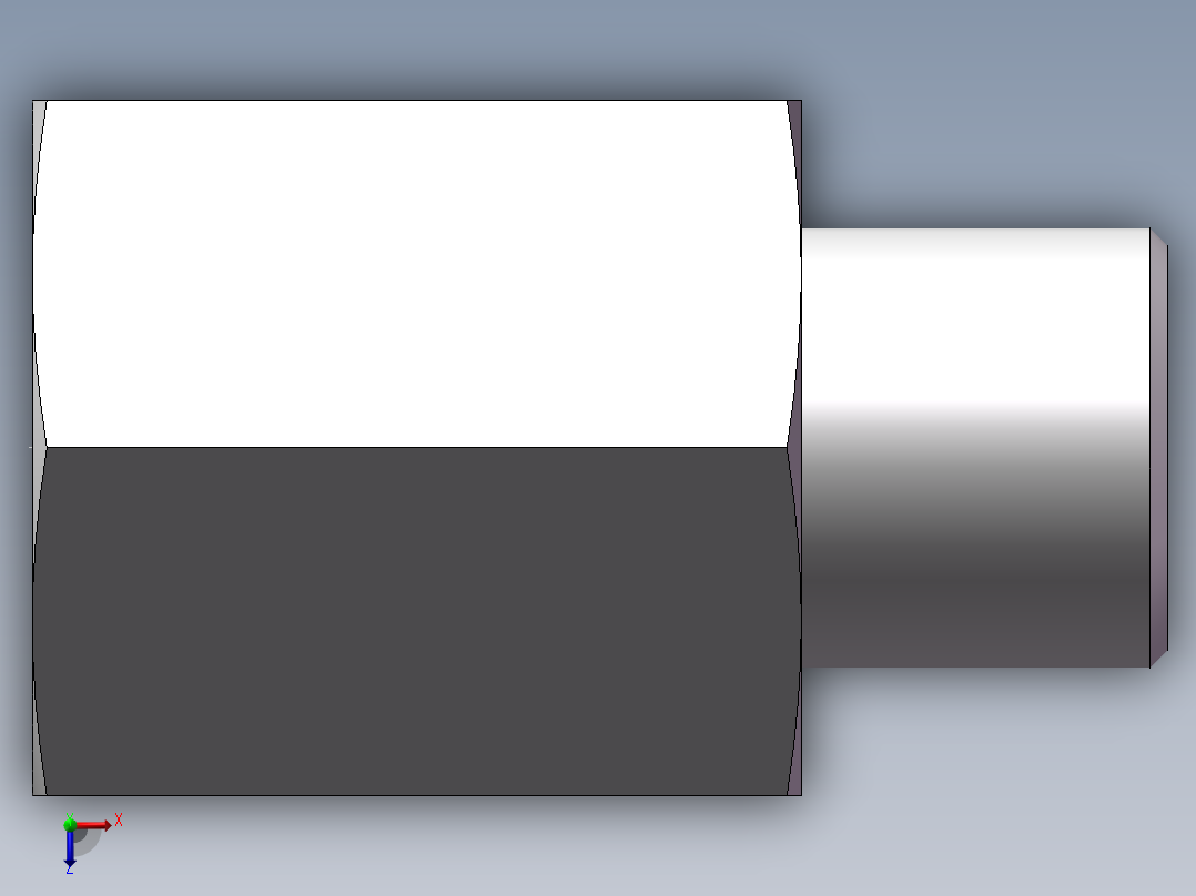 直通内螺纹接头、5CB-12-04俯视图