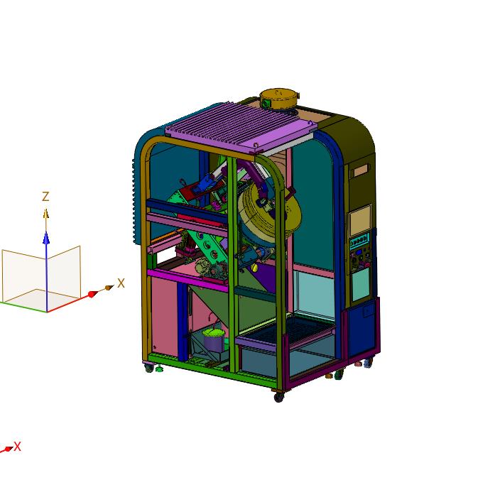 环保喷涂材料用的智能涂装滚喷机