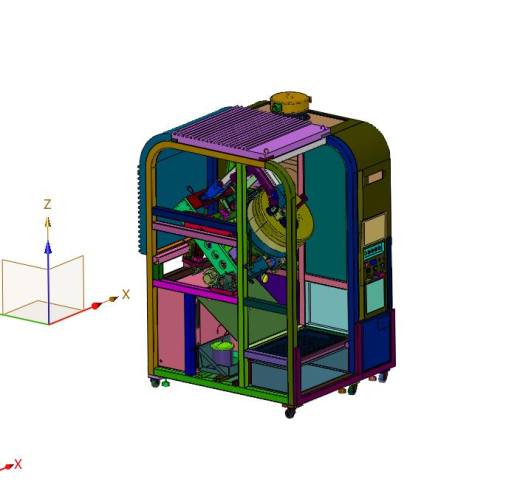 环保喷涂材料用的智能涂装滚喷机缩略图