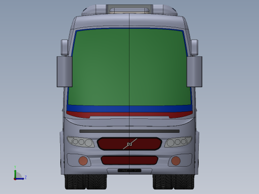 客车、公交车、沃尔沃9400左视缩略图