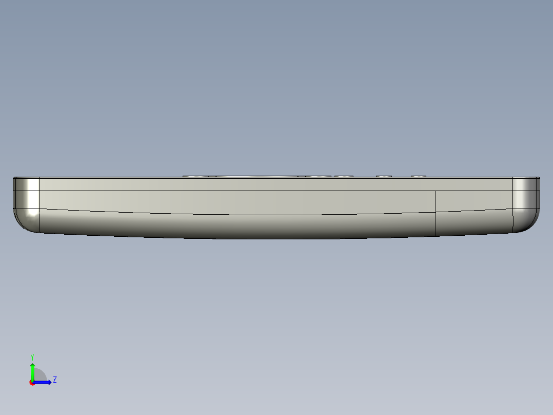 遥控器、遥控板(26)左视图