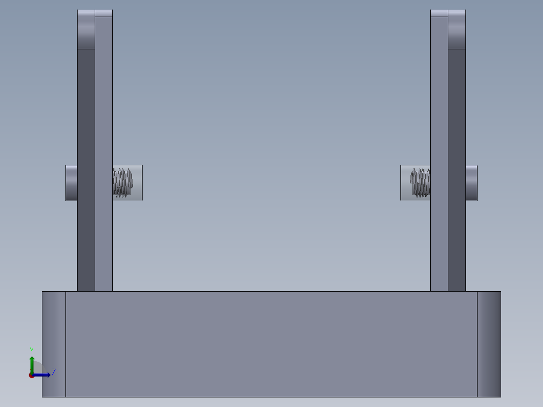剪叉式升降机 、升降机(47)左视图