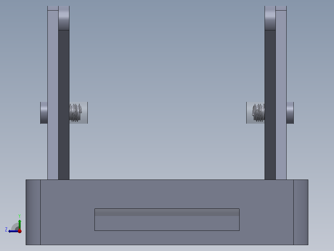 剪叉式升降机 、升降机(47)右视图
