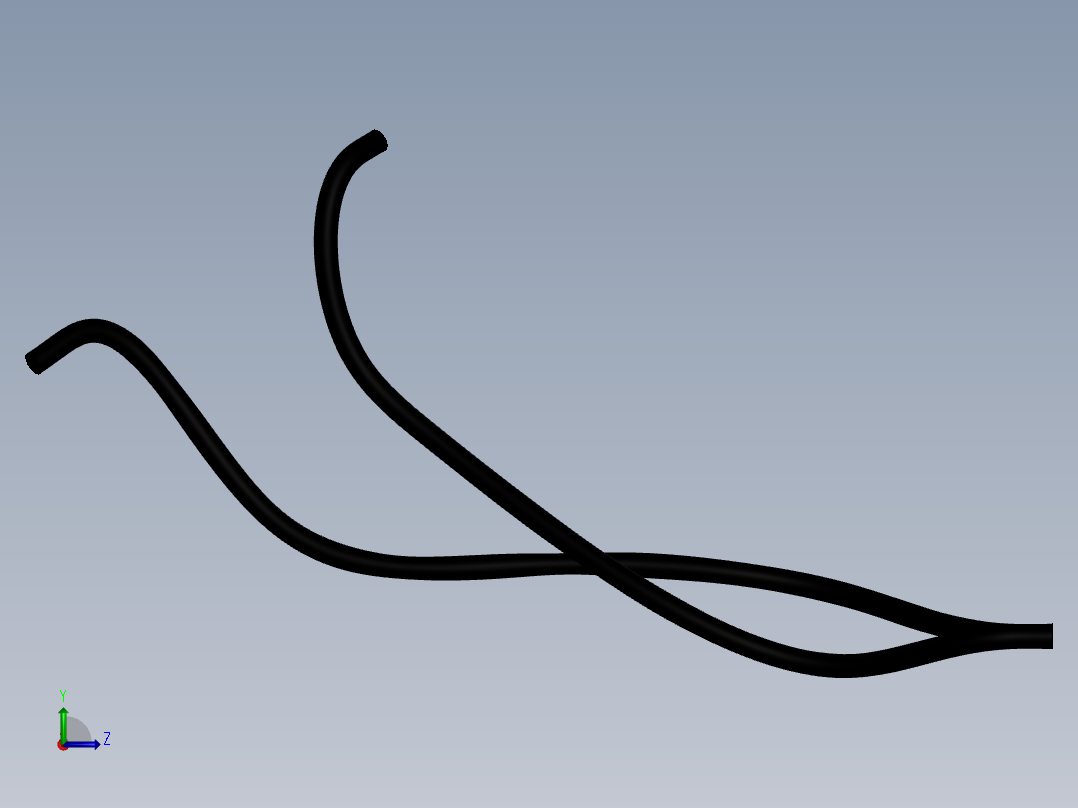 剪叉式升降机 、电动液压剪刀机构左视图