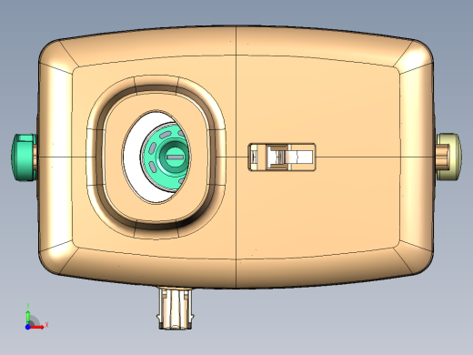 高档榨汁机前视缩略图