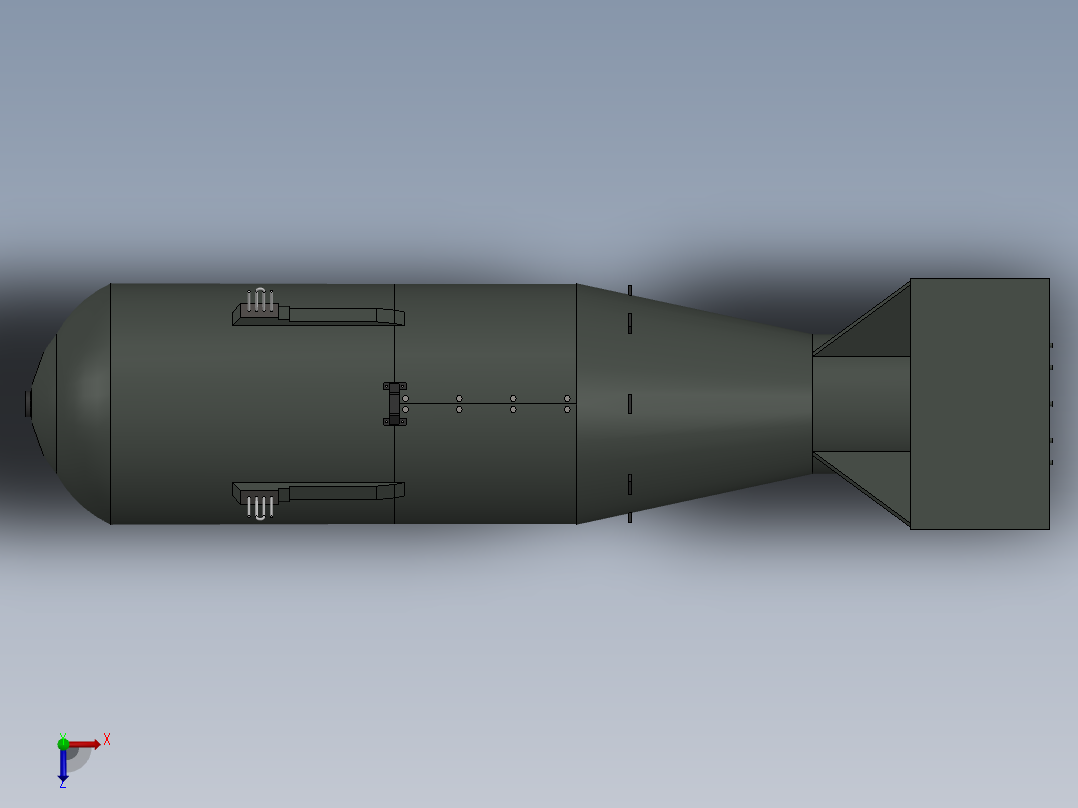 原子弹(14)俯视图