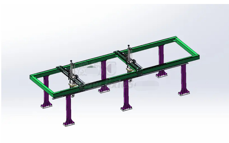 双工位桁架案例