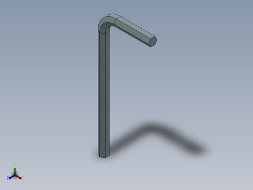 扳手正等轴测缩略图