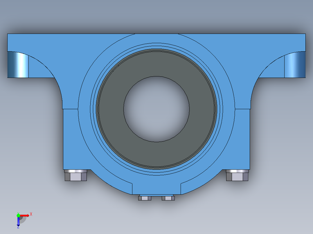 滚动轴承 Timken 50mm俯视图