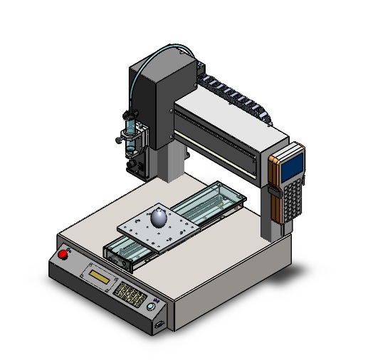 桌面式三轴点胶机