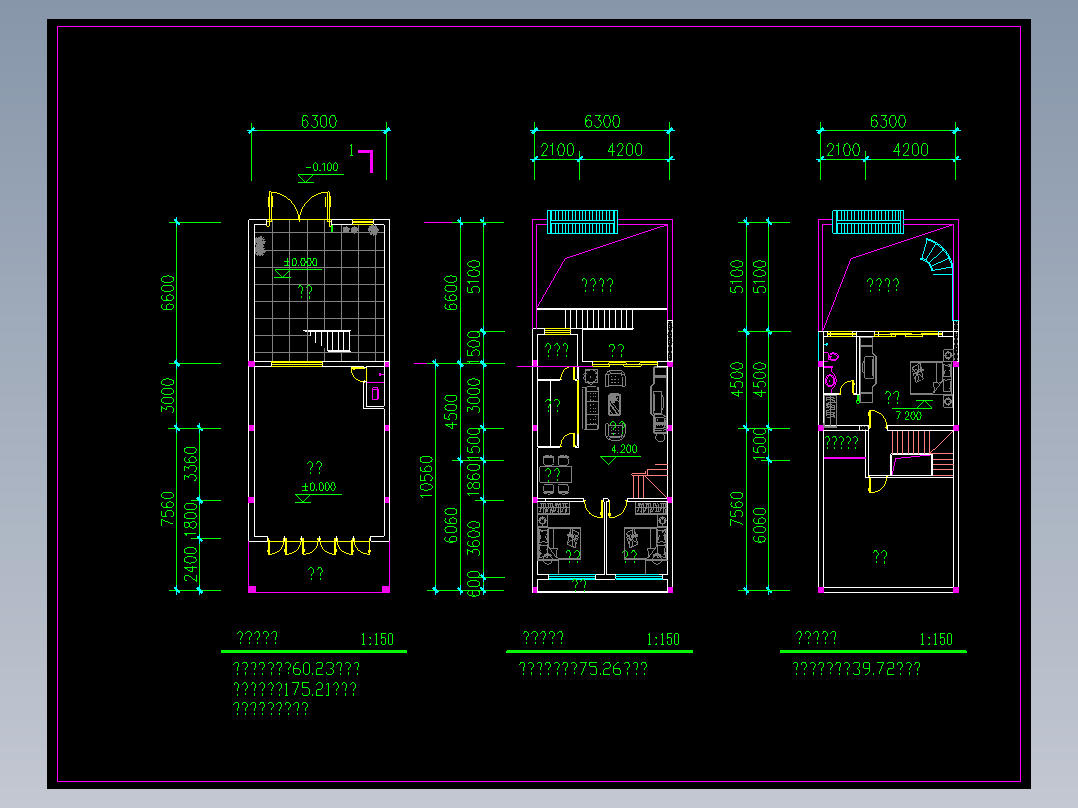 一百来平米的骑楼设计