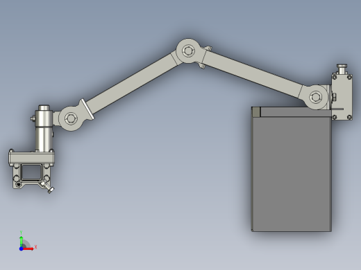 A0003927-用于铣床的关节式手臂保护装置前视缩略图
