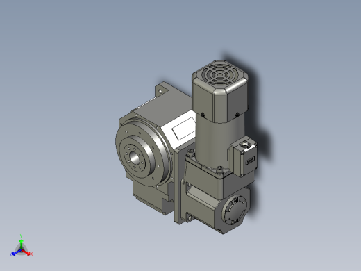 80DT+200W直角中空马达组合横