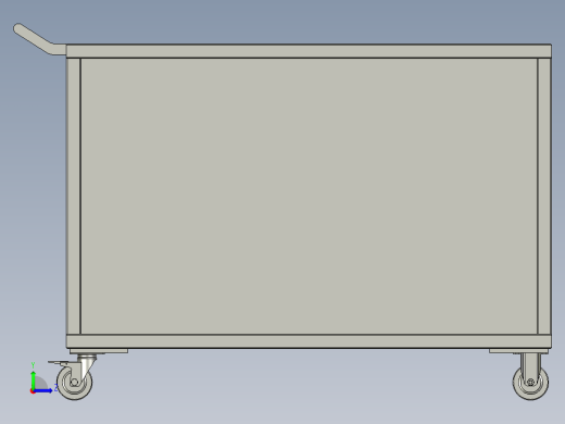 铝件打钉小车左视缩略图