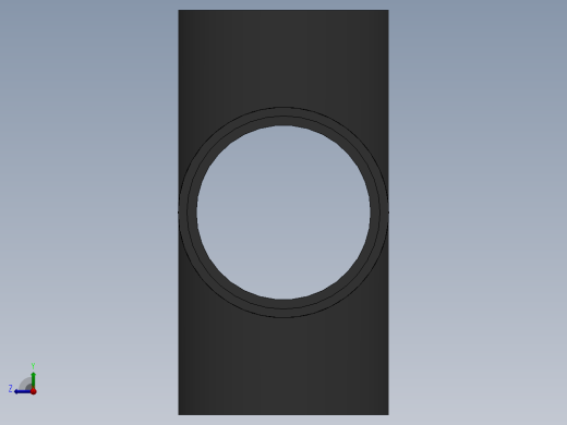 Cross DN350 PN10 U-PVC右视缩略图