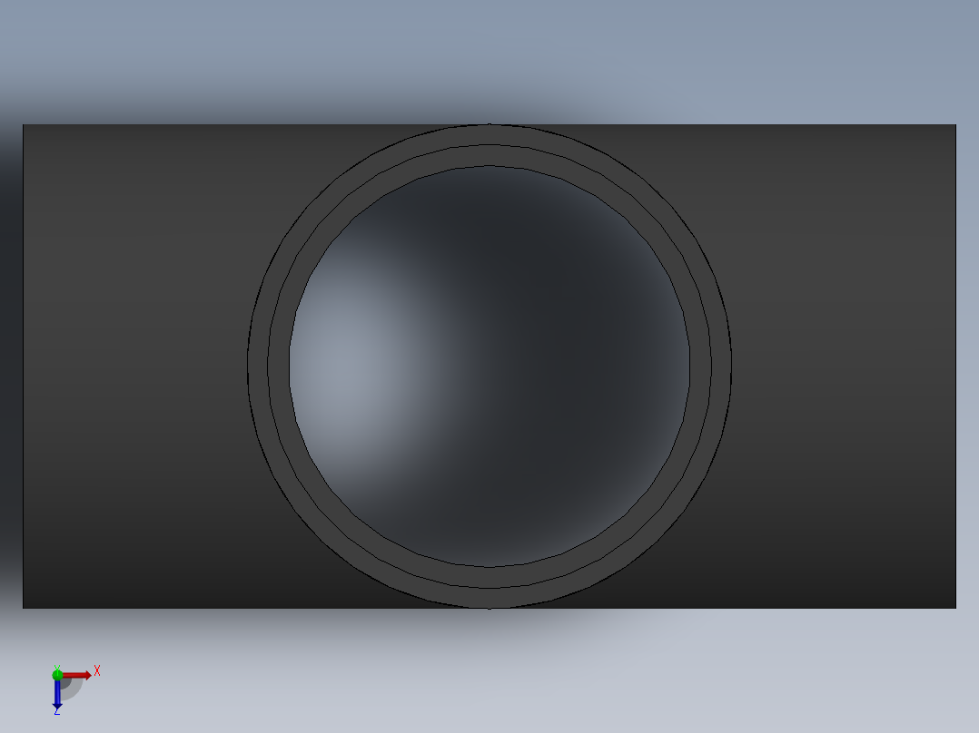 Cross DN350 PN10 U-PVC俯视图