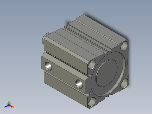 ACQ80x50SB超薄型气缸