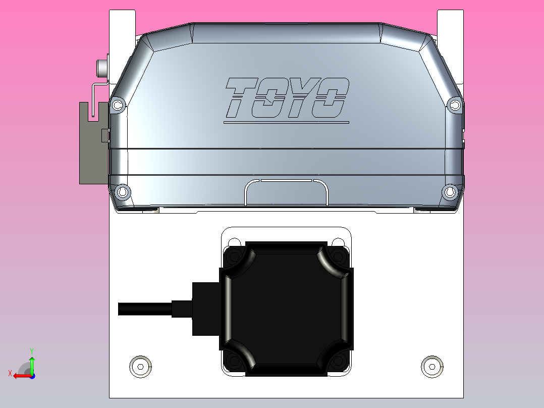 ETH17-400-BM-M40B直线模组后视图