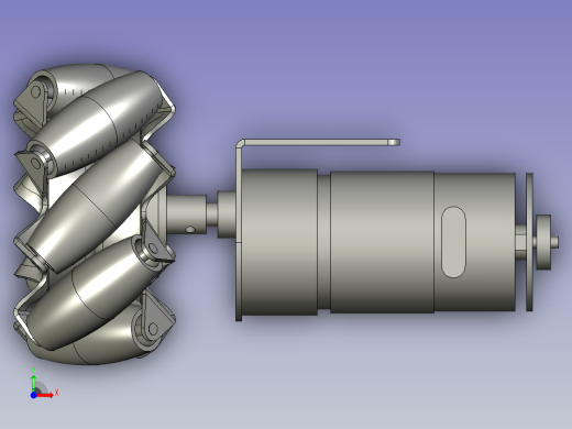 麦轮电机单位前视缩略图