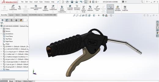 压缩空气气动气枪喷头缩略图