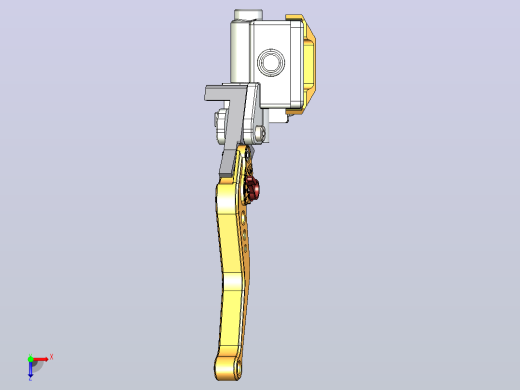 125-300cc摩托车的离合器和制动器液压系统和臂俯视缩略图