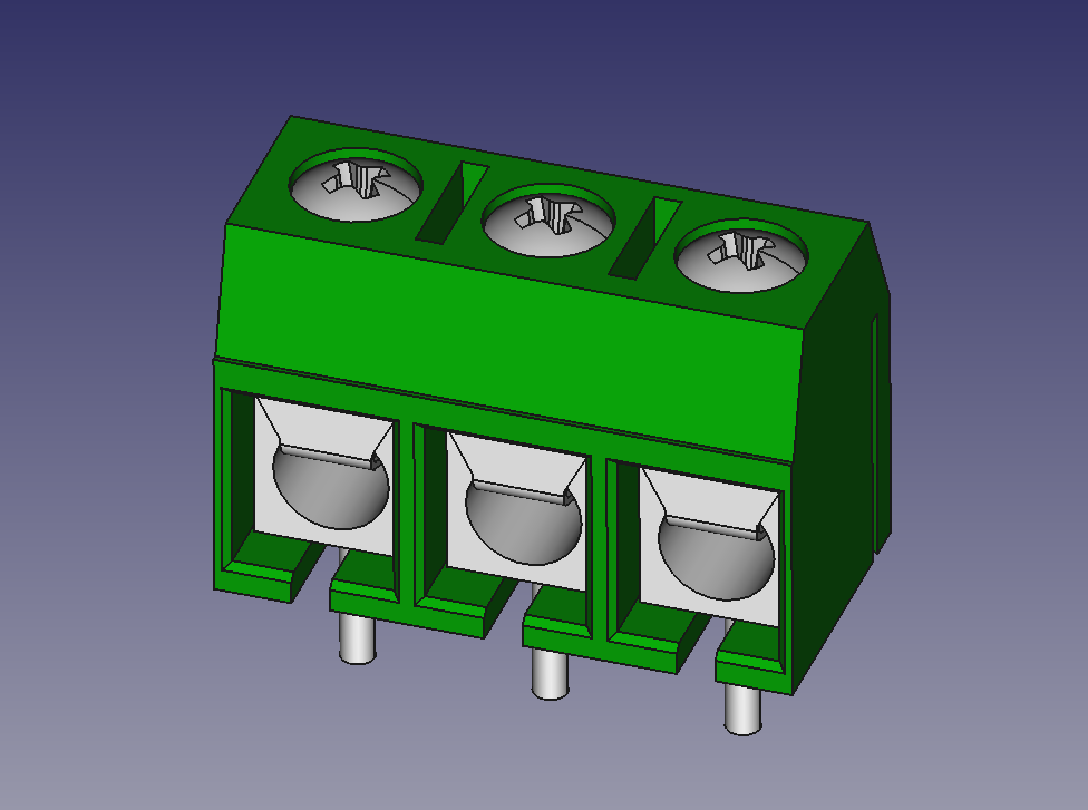 KF301-5-3P螺丝连接器