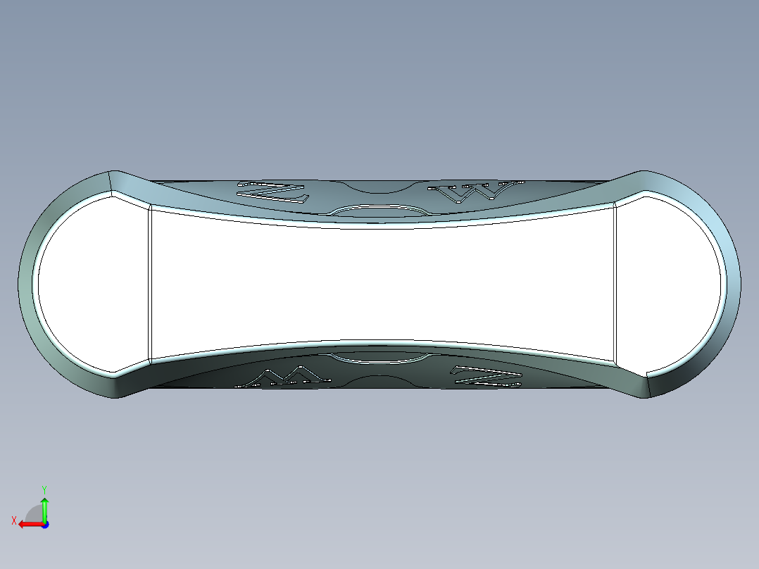 洋酒瓶图纸，附曲面建模教程后视图