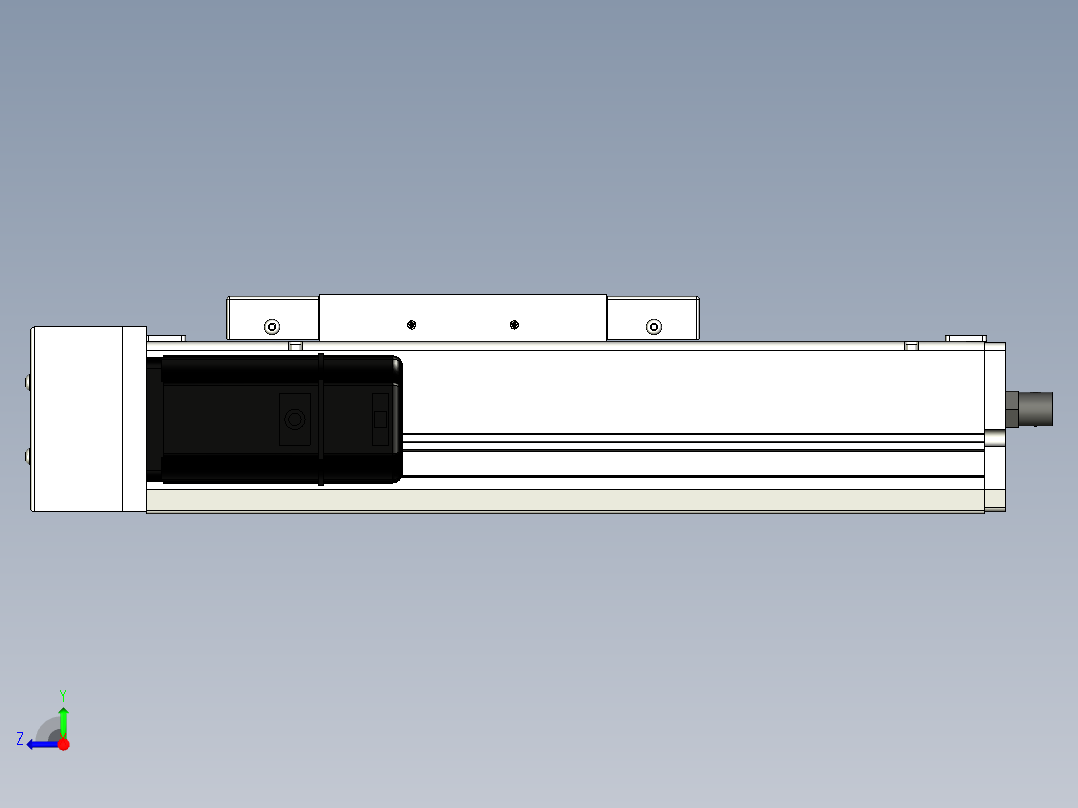 Toyo东佑达直线模组-ECH17-100-BL-400W右视图