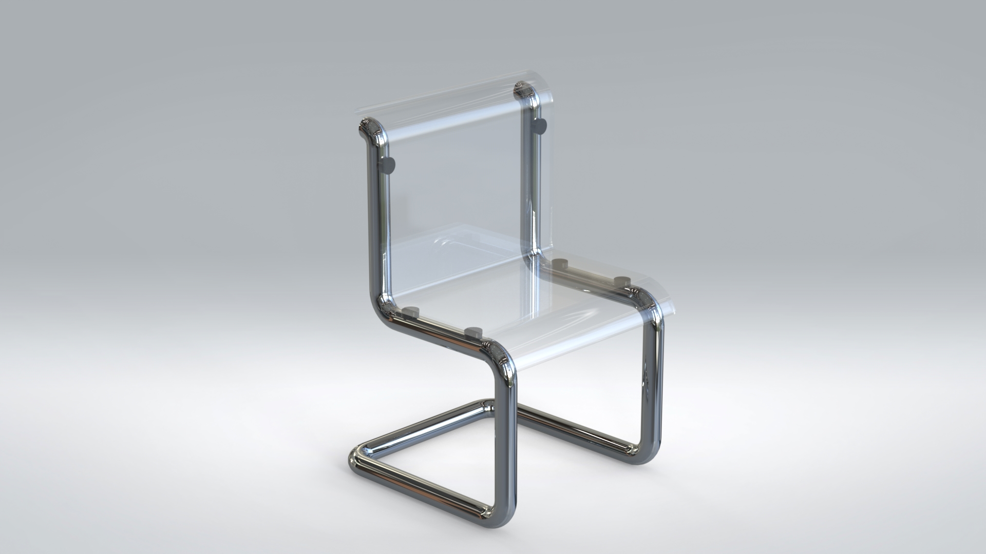 塑料椅子透明靠椅