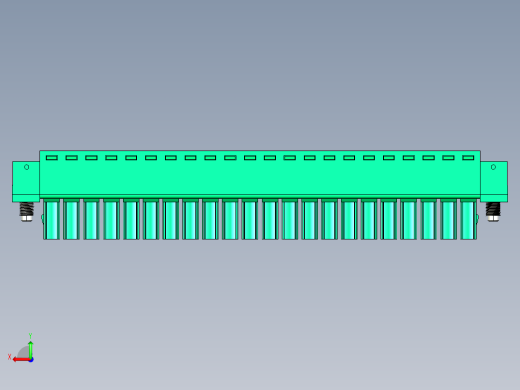DEGSON 15EDG（公头） 3.5mm 螺钉锁紧，插拔式接线端子 FullPack-15EDGKM-3.5-22P-14-00AH后视缩略图
