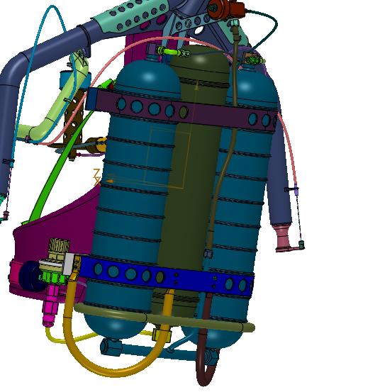 突击队员装备喷气背包