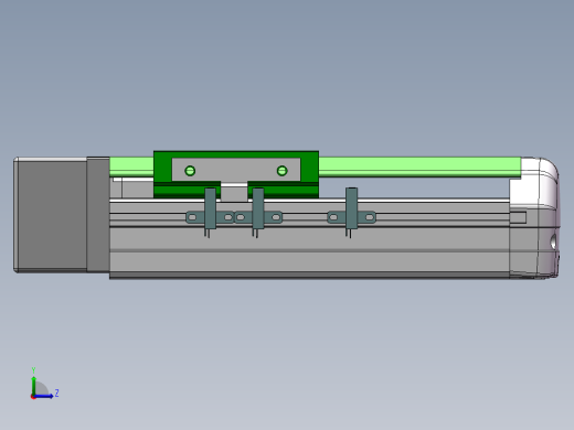 MTH丝杆半封闭模组MTH12-BR-60左视缩略图