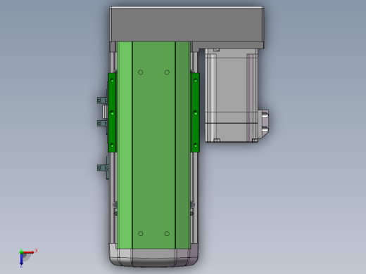 MTH丝杆半封闭模组MTH12-BR-60俯视缩略图